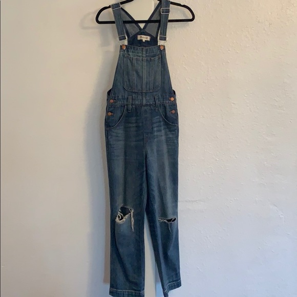Madewell Denim - Madewell slim overalls